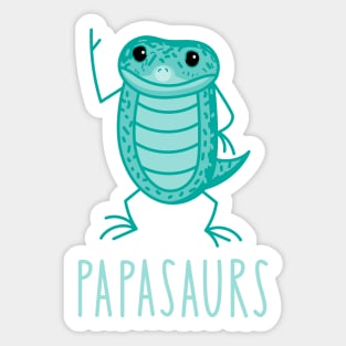 Papa dinosaurs Sticker